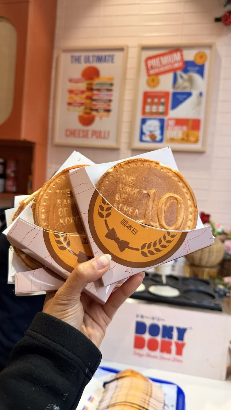 Fresh cheese coins in sleeves